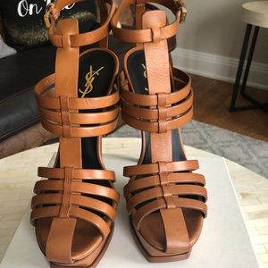 YSL Tribute heels! NEVER worn. Size 41
